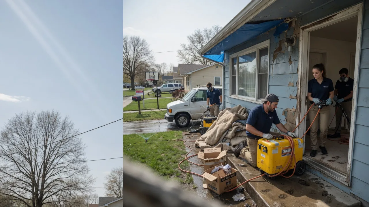 Basement Flood Cleanup in Olive, MT near me